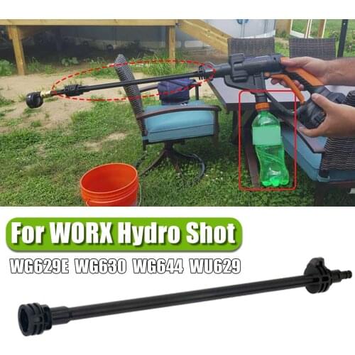 WORX Hydroshot WG629E WG630 WG644 WU629 extension pole adapter for cleaning tools