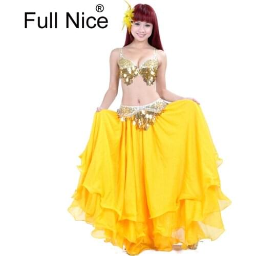 New Performance Dancewear Bellydance Clothes Professional Women Egyptian Belly Dance Bra Belt Skirt Oriental Beaded Belly Dance