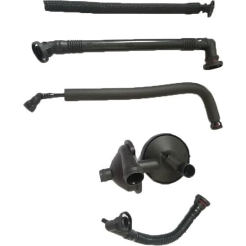 1 Set Crankcase Oil Separator Hose & Vent Valve Kit For BMW E46 E39 E60 M54 X3 X5 Z3 Z4 11617504535 11617504536 11611432559