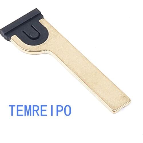 10pcs/lot Replacement Uncut Repar Smart Fob Insert Remote Key Blade For Toyota Crown