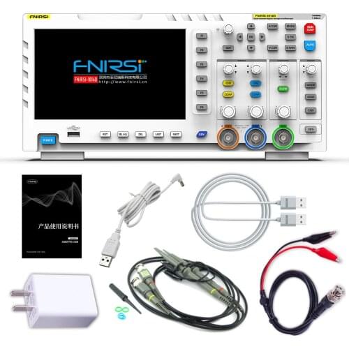 1014D Digital Oscilloscope Dual Channel Input Signal Generator Osiloscopio Digital 1GSa/s Sampling Rate 1GB FNIRSI