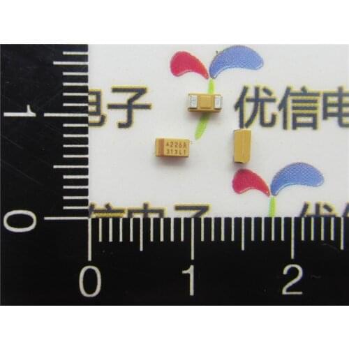 20pcs/lot High Quality SMD tantalum capacitor 22UF 3216 10V 22UF A type 20% tantalum capacitor 10V