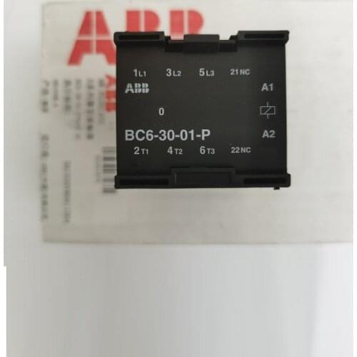 ABB BC6 3-pole mini contactors – with soldering pins DC operated BC6-30-10-P BC6-30-01-P