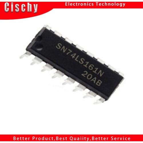 10pcs SN74LS161N DIP16 74LS161 DIP16 SN74LS161AN DIP HD74LS161AP DIP-16