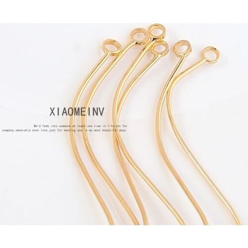 6pcs Korean Copper plating Practical Twisted S Shape Earrings For Women Girl Double Head Hanging diy Jewelry Accessories