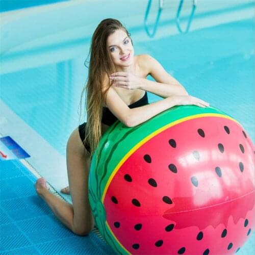 90CM Inflatable Beach Ball Watermelon Inflatable Ball Volleyball Seaside Party Game Toy Adult Children Outdoor