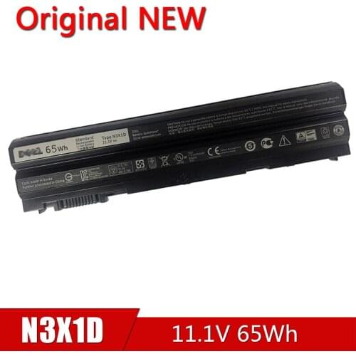N3X1D NEW Original Laptop Battery For DELL Latitude E5420 E5430 E5520 E5530 E6420 E6520 E6430 E6440 E6530 11.1V 65Wh M5Y0X