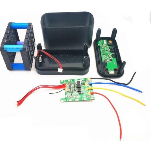 Ebike Case With Switch Taillight For Electric Bike Folding Bike MTB Conversion Bicycle PARTS 30pcs 18650 36v plastic case