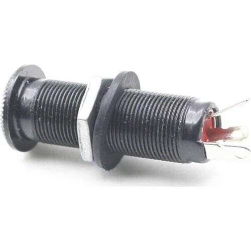 Cylinder Clip End Pin Mono Panel Output Jack Socket for Electric Guitar High Quality Guitar Accessories Electric Guitar New