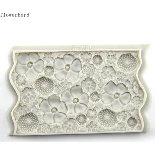 Flower Silicone Mold Cake Fondant Mold Baking Accessories Chocolate Mold Cake Decorating Tools Epoxy Resin Molds Pastry Tools