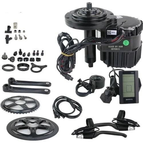 Original 8FUN Bafang E-Bike Mid-Drive BBS02 36V Electrical Bike Motor Conversion Kit 500w