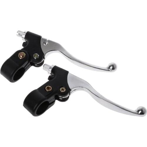 Brake Clutch Handle Lever Set For MTA1 MTA2 39cc 47cc 49cc Quad Motorcycle grip autocycle 1 pair