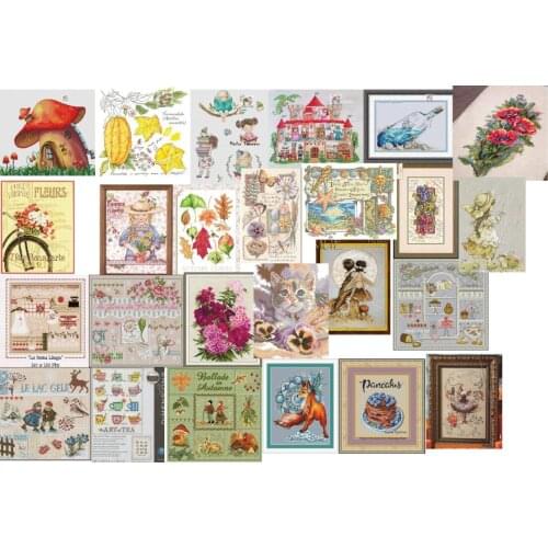 Hh Different top selling Lovely Counted Cross Stitch Kit Fairy Tale Land Fairytale Fairyland Wonderland SO