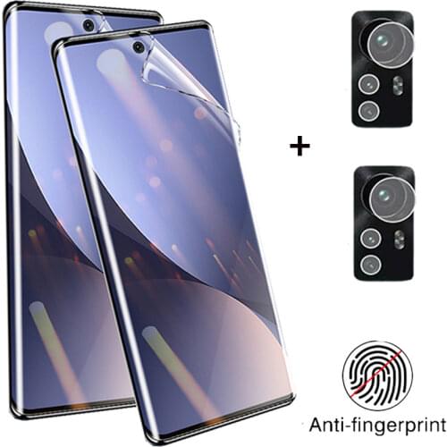 Soft Glass For Xiaomi Mi 11 5G Hydrogel Protective Film On Mi+11 Screen Protector Mi11 10T Pro Full Cover Anti-Scratch HD 100D Curved Front Film Xaomi 11 Screen Film Redmi 10 T 9T Phone Accessories