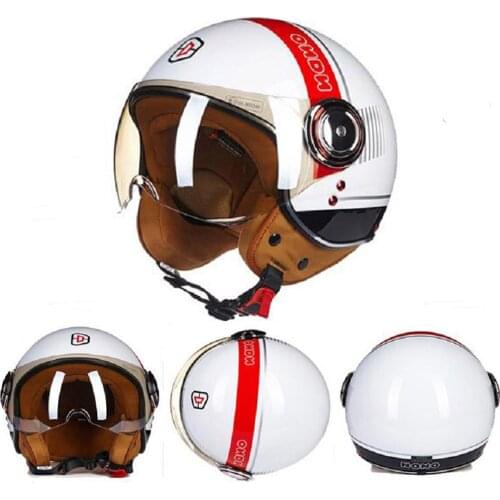New Knight protection Eur ECE Certification Motorcycle Helmet Retro Motorbike helmets made of ABS have 9 colors Size M L XL