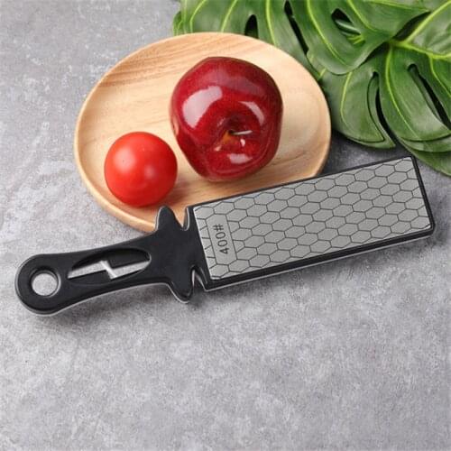 New Diamond Stone Bar Knife Sharpener DMD 400/1000 # Double Sided Diamond Plate Whetstone Knife Sharpener Grinder Honing Tools