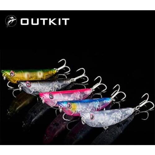 1PCS 8cm 9g Floating Pencil Fishing Lure Top Water Dogs Hard Lures Baits Wobbler Artificial Hard Bait Fishing Tackle Pesca