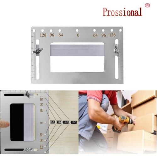 Cupboard Handles Knob Cabinet Pull Furniture Handle Hole Puncher Locator Wood Drilling Dowelling Drill Guide Woodworking Tools