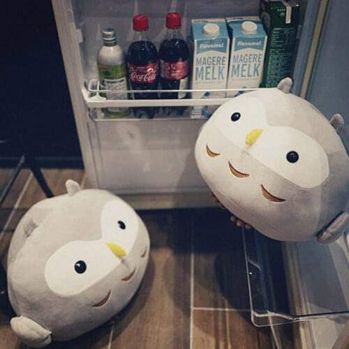 Cute feather cotton sitting posture owl plush toy 30cm soft owl pillow cushion lover childrens day gift