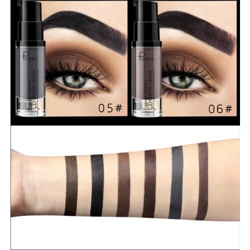 Pudaier Waterproof Eyebrow Shape Makeup Gel Long Lasting Tint Shade For Natural Eye Brow Enhancer Cream Easy to color TSLM2