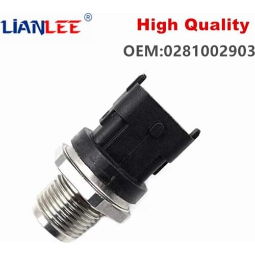 High Quality 1800Bar Fuel Rail Pressure Sensor 0281002706 0281002903 0281002937 For CUMMINS VOLVO IVECO MAN FIAT JACK RENAULT