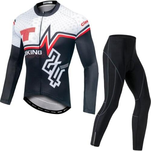 YOCENE Digital Design Spring Simple Men Polyester High Quality Long Cycling Wear