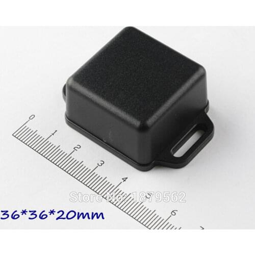 [2 colors] 36*36*20mm DIY plastic box electronics wall mount plastic enclosure abs electronics projects boxe control out case