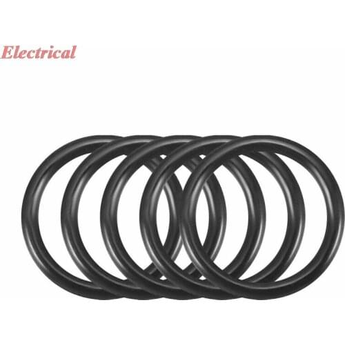 Black 9mm x 1mm Nitrile Rubber O Ring NBR Oil Sealing Grommets