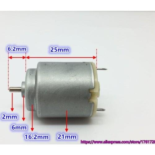 DC1.5V 3V 3.7V 140 micro DC motor RE-140N high speed toy motor