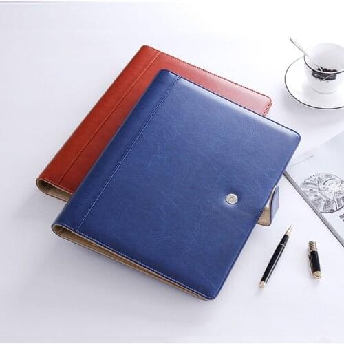 Commercial Business Document Bag A4 file folder Filing Bag Meeting Bag with ring binder office bags for documents handbag 1199e