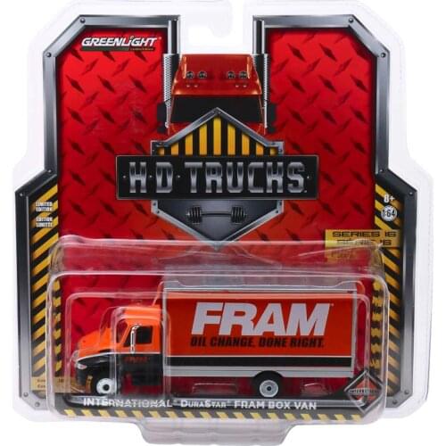 GreenLight 1:64 2013 International Durastar Box Van Alloy model car Metal toys for childen kids diecast gift