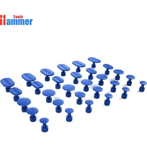 30Pcs Auto Body Dent Repair Tool Pulling Tabs Car Dent Removal Body Repair Kit Glue Pulling Tabs car KING Glue Tab
