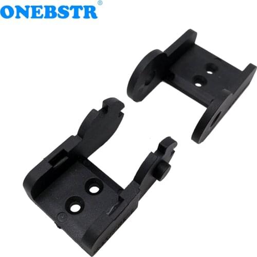 JFLO One Pair 15x20mm Drag Chain End Connectors Plastic Towline Joints Cable Drag Chain Wire Carrier Tanks Fitting Free Shipping