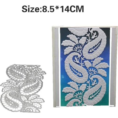 Lace Hollow Border Metal Cutting Dies Stencil Frame for Scrapbooking Greeting Card edge Embossing Template DIY Craft new