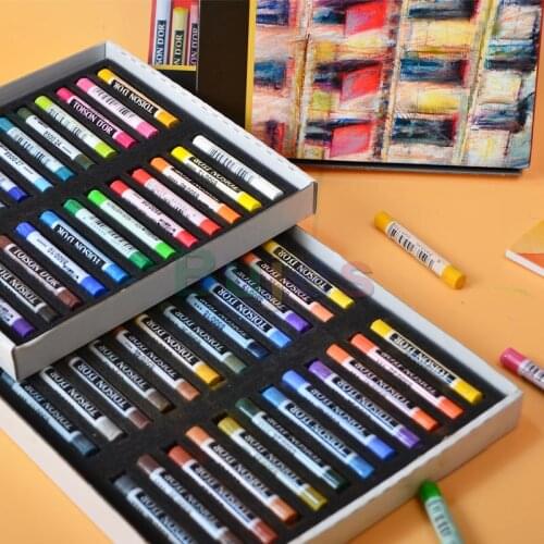 Koh-I-Noor Gioconda Soft Pastel Pencil Set, 24/Each Packed In Tin, Assorted Colored Pencils,non-toxic,bright Color