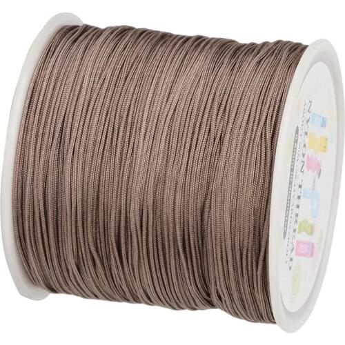 90m Chinese Knotting Cord Nylon Macrame Thread Cord Beading Wire Bracelet Necklace Jewelry Cords