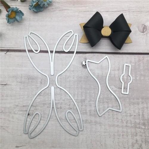 11.5*14.4 cm Bow-knot New Metal Cutting Dies New Stencils for DIY Scrapbooking Paper Cards Craft Making Craft Decoration