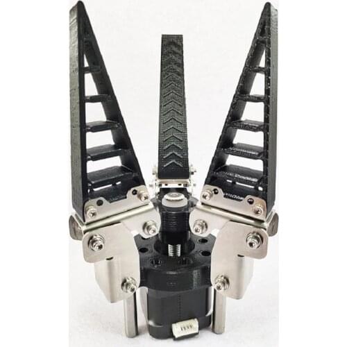 3kg Big Load Industrial Adaptive Pneumatic Robot Gripper Bionic Flexible Mechanical Arm Soft Claw Clamp Electric Manipulator