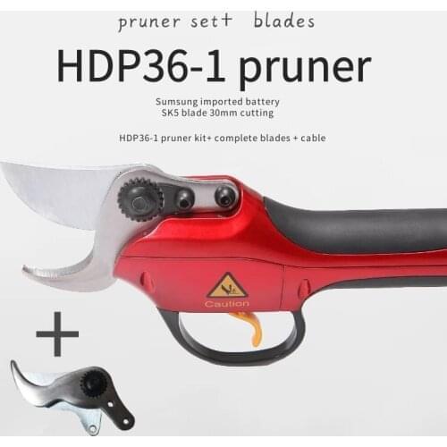 Electric tree secateurs pruner, electric pruning shears all day long working garden pruner,battery pruner for grape,apple tree