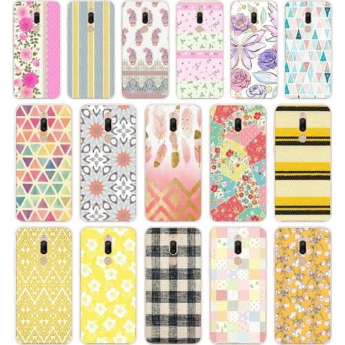 065FG Cloth Texture gift Soft Silicone Tpu Cover phone Case for Meizu M5 M5C M5S Note M6 M6S M6T case