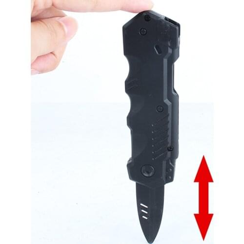 1PCS Plastic 20cm Trick Dagger Knife Retractable Telescopic Toy Knife Fun Joke Prank Halloween Prop Fake Gag Toys