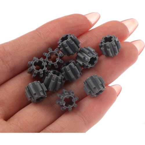 10Pcs Self-Locking Bricks free creation of toy Technic GEAR WHEEL T8