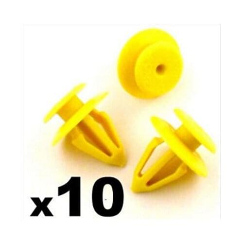 10x For Audi Trim Clips, for Seat Back Cover & Rear Spoilers, TT, A1, A3, A6, A8, Q5