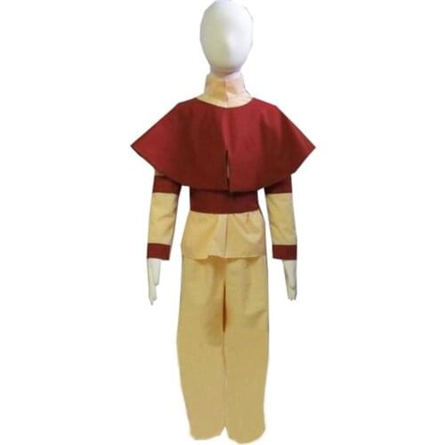 2017 Aang Cosplay Costume from Avatar the Last Airbender