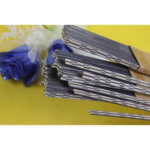 25 strip LUTHIER PURFLING BINDING MARQUETRY INLAY 640x6x1mm Guitar Parts#64