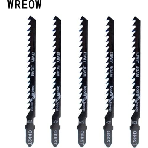 5pc/Set T244D 74mm Steel Reciprocate Jig Saw Blade for Wood Power Tool Accessices PVC Fireboard Hand Tool Blades