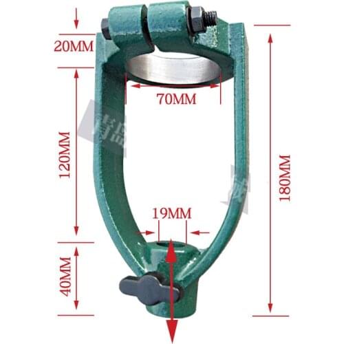 70 / 92MM inner diameter Bench drill to square tenon machine converter eyelet accessories