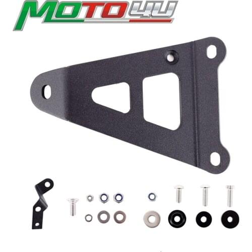 For KAWASAKI NINJA300 2013 2014 Aluminum Exhaust Hanger Bracket with Screws Powder Coated Black Motorcycle Accessories