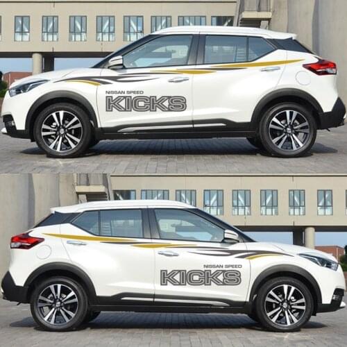 Car stickers FOR Nissan Kicks 2016-2019 body exterior decoration decals Kicks personalized custom stickers