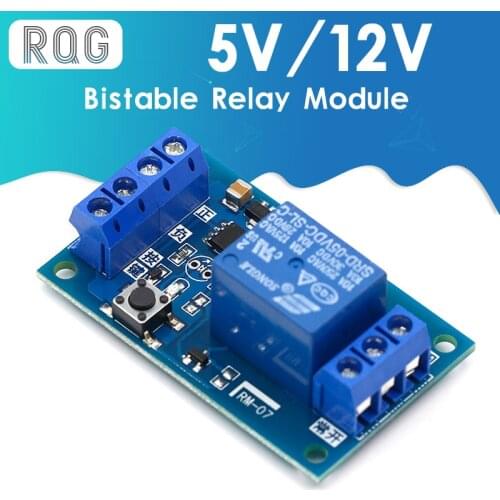 DC 12V Bond Bistable Relay Module Car Modification Switch Start Stop Self-Locking 828 Promotion Board